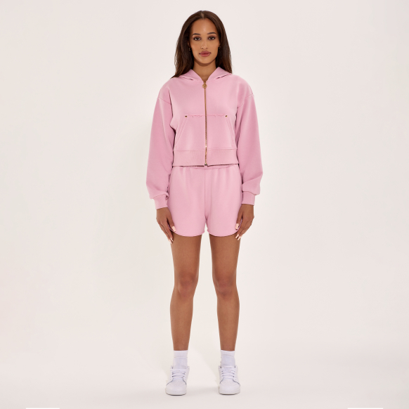 Hoodie set Cameo pink